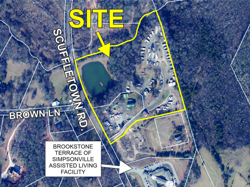 18+- acre parcel sold on Scuffletown Rd